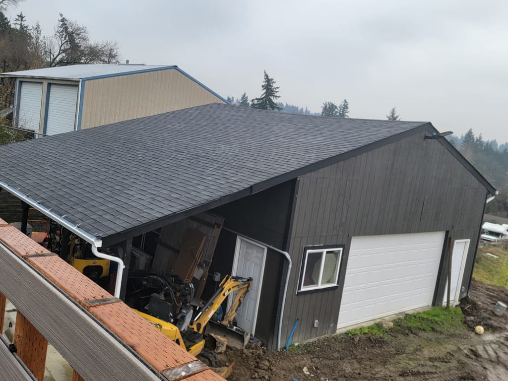 Seamless gutter project by Seamless Gutters 4 Less.