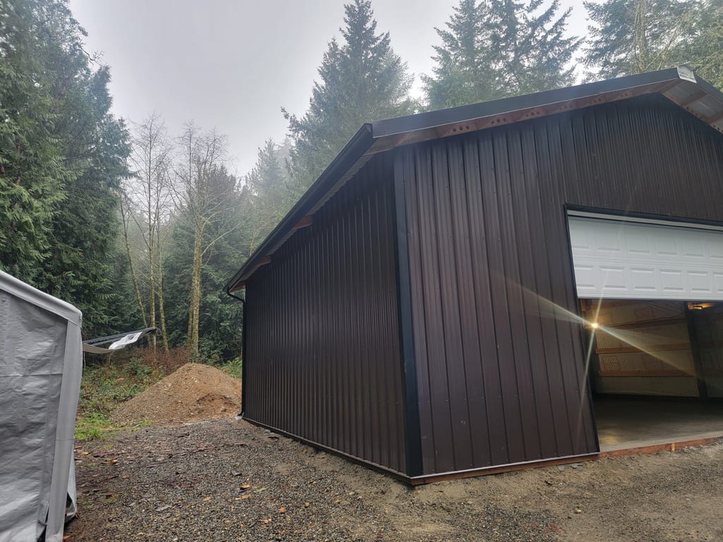 Seamless gutter project by Seamless Gutters 4 Less.